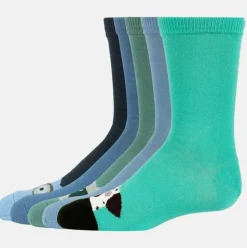 Barnstrumpor Ekologisk Bomull 5-Pack
