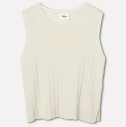 Finstickad Armlos Topp
