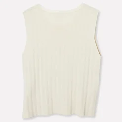 Finstickad Armlos Topp