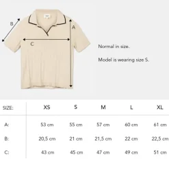 T-Shirt Med Pikekrage